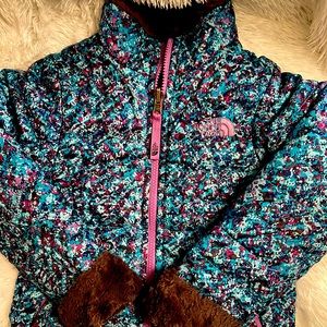 The North Face girls reversible coat